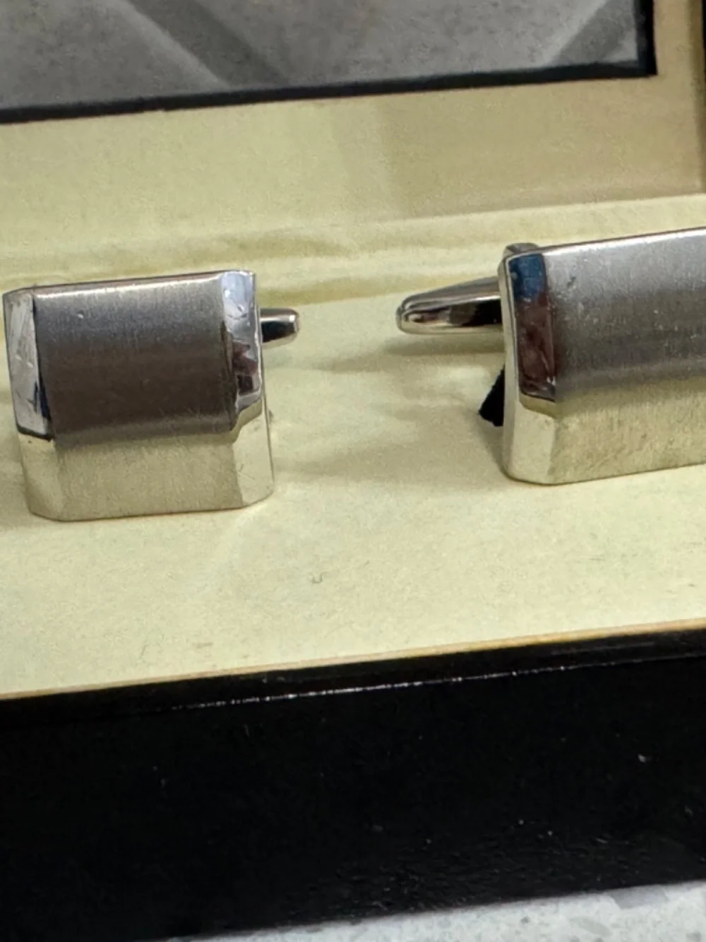 NIB Croft & Barrow Silver Cufflinks